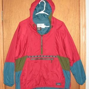 LL Bean Anorak coat